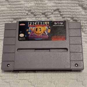 Faceball 2000 Super Nintendo SNES Video Game Cartridge Only  SNS-2F-USA Tested